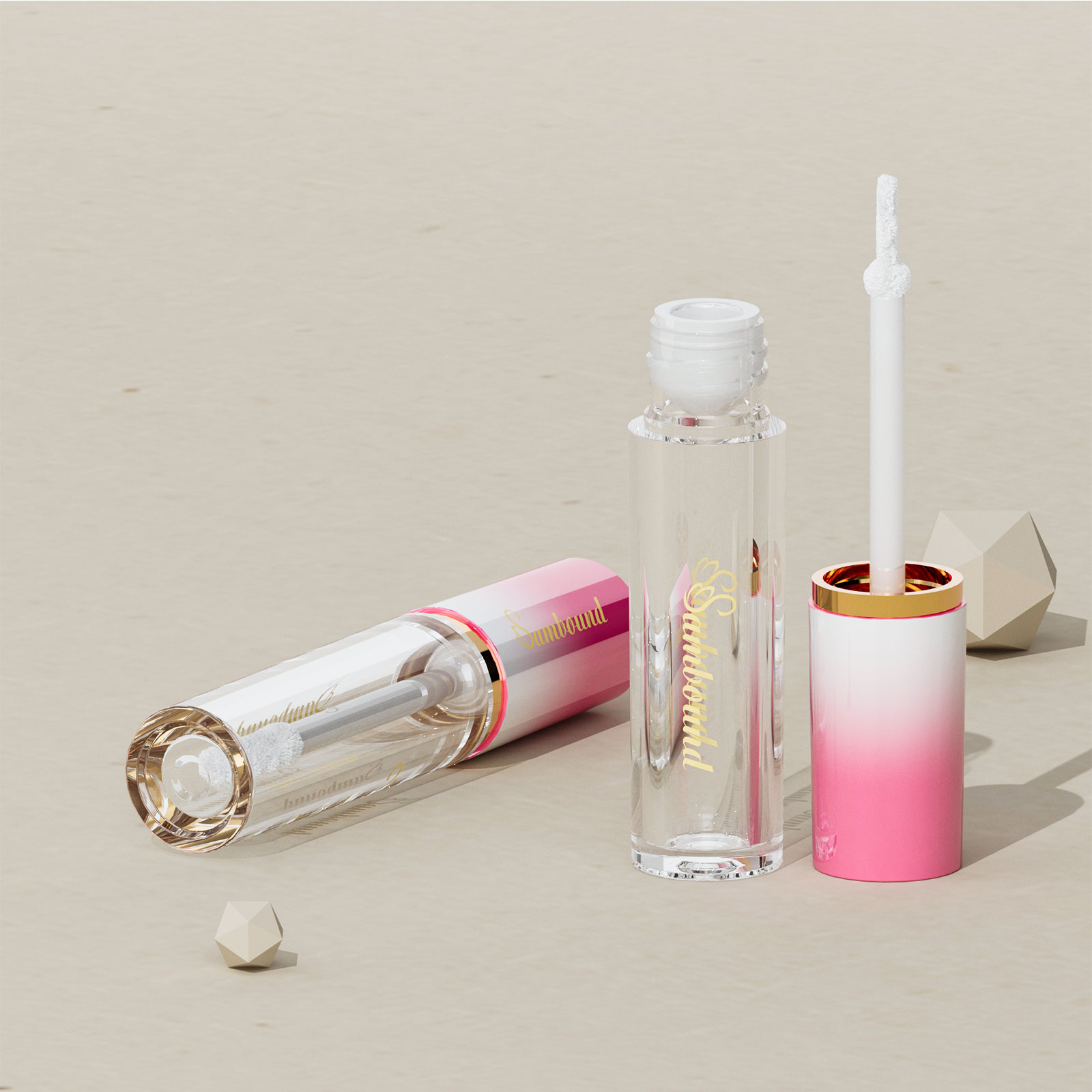 噴漆漸變液體腮紅瓶子