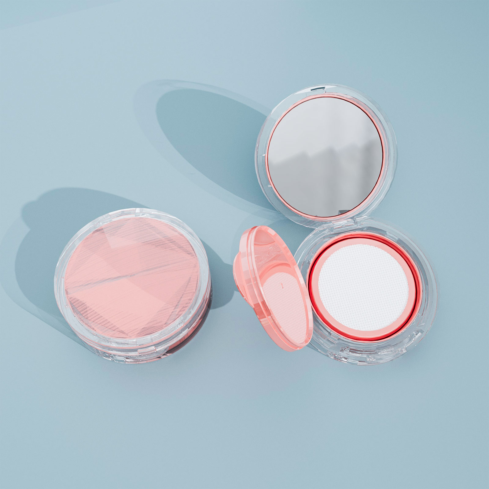 大容量透明遮瑕膏空盒