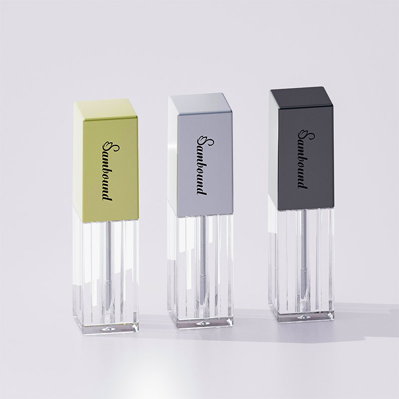 小刷頭方形唇釉管