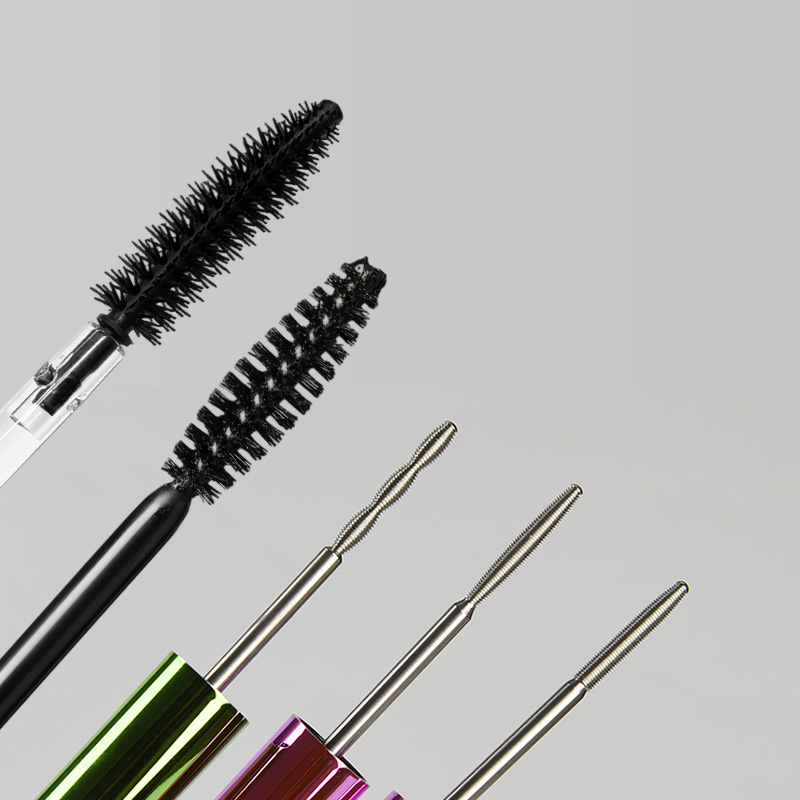 纖維螺旋紋刷頭 vs 硅膠刷頭 vs 鋅合金刷頭：哪種更適合睫毛膏？